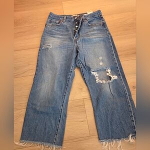 Levis Ribcage Straight Ankle